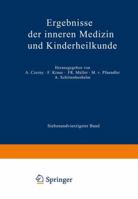 Ergebnisse Der Inneren Medizin Und Kinderheilkunde: Siebenundfunfzigster Band 3642888178 Book Cover