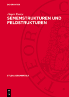 Sememstrukturen Und Feldstrukturen 3112708903 Book Cover