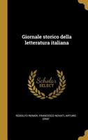 Giornale Storico Della Letteratura Italiana 0530802775 Book Cover