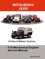 Mitsubishi Jeep Full Mechanical English Service Manual 0557076706 Book Cover
