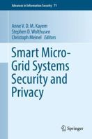 Smart Micro-Grid Systems Security and Privacy 331991426X Book Cover