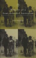 Memoirs of a Semi-detached Australian 0522847668 Book Cover