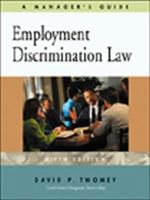 Employment Discrimination Law 0324271301 Book Cover
