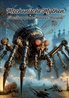 Mechanische Mythen: Eine Steampunk-Monster Malreise (German Edition) 3384076710 Book Cover