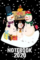 Merry Christmas Notebook 2020: Notebook / Journal Gift (6x9 - 110 pages) 1671228758 Book Cover