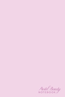 Pastel Beauty Notebook: Pink Blank Page Journal Blank Numbered Notebook Pastel Color Notebook 6x9inch 100 pages 1702292878 Book Cover