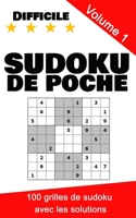 Sudoku de Poche : 100 Grilles de Niveau Difficile, Volume 1 1659691001 Book Cover
