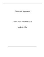 Electronic apparatus: United States Patent 9971475 B08QWTYNYR Book Cover