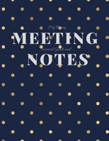My Boring Meeting Survival Guide and Notes: 8.5x11 Meeting Notebook and Puzzle Book 1088500188 Book Cover