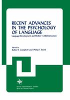 Recent Advances in the Psychology of Language 0306328844 Book Cover