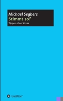 Stimmt so? - Tippen ohne Stress 374976008X Book Cover