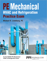 PE Mechanical HVAC and Refrigeration Practice Exam 1591265401 Book Cover