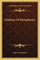 Outlines of Metaphysics 1019158115 Book Cover