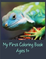 My First Coloring Book Ages 1+: 50 Animals for Toddler Coloring Book - Find Activity book for Toddlers & Preschoolers - Gift Ideas for Boys & Girls B08P3QVZZ3 Book Cover