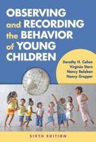 Observing and Recording the Behavior of Young Children 1014300606 Book Cover