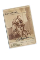 The Man Who Was Rip Van Winkle: Joseph Jefferson and Nineteenth-Century American Theatre 0300122322 Book Cover
