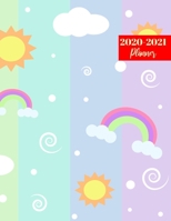 2020-2021 Planner: Pretty 24 Months Calendar, 2 Year Appointment Calendar, Business Planners, Agenda Schedule Organizer Logbook and Journal 1695973305 Book Cover
