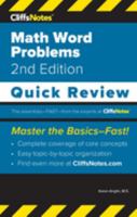 CliffsNotes Math Word Problems: Quick Review 195767105X Book Cover