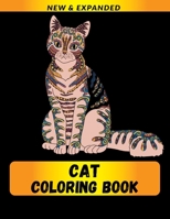 Cat Coloring Book (New & Expanded): Wonderful Cat Coloring Book For Cat Lover, kids, Adults B094T5BWGR Book Cover