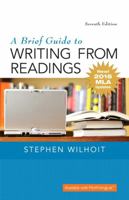 A Brief Guide to Writing from Readings 0205245749 Book Cover