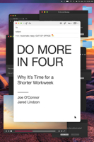 Do More in Four: Why It's Time for a Shorter Workweek B0DS4GL7NB Book Cover