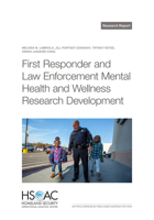 First Responder and Law Enforcement Mental Health and Wellness Research Development 1977413625 Book Cover