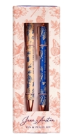 Jane Austen-Floral Pen Set (Set Of 2)