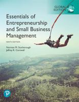 Essentials of Entrepreneurship and Small Business Management Value Package (Includes Business Plan Pro, Entrepreneurship: Starting and Operating a Small Business) 0136109594 Book Cover
