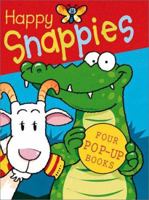 Happy Snappies: Four Pop-Up Books : Farmyard Fun, Pet Parade, Jolly Jungle, Zany Zoo 0761314296 Book Cover