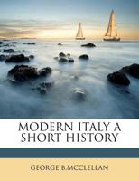 MODERN ITALY A SHORT HISTORY 1179337107 Book Cover
