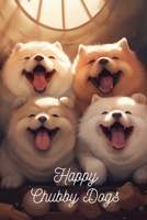 Happy Chubby Dogs Coloring Book B0CG8DNQHZ Book Cover