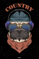 Country Planner: Country Dog Music Calendar 2020 - 6 x 9 inch 120 pages gift 1658599799 Book Cover