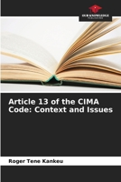 Article 13 of the CIMA Code: Context and Issues 6207265440 Book Cover
