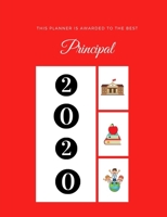 This Planner Is Awarded To The Best Principal: Red Weekly Planner. 7 X 9 Inches With 2-Year Calendar Included. Beautifully Crafted but Compact Enough ... for Notes, Appointments, and Scheduling. 1702157687 Book Cover