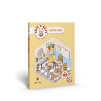 Cute 'n' Cozy Sticker Therapy: Coffee Shops: Over 700 Reusable Stickers! 1837761396 Book Cover