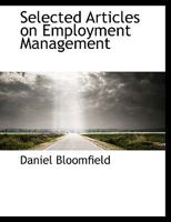 Selected Articles on Employment Management; 1116936135 Book Cover