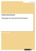 Managing the international Enterprise 3668714649 Book Cover