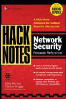 HackNotes(tm) Network Security Portable Reference 0072227834 Book Cover