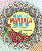 The Beautiful Mandala Coloring Kit 1398858145 Book Cover
