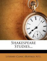 Shakespeare Studies 1245692860 Book Cover