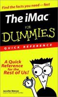 The iMac for Dummies Quick Reference 0764507184 Book Cover