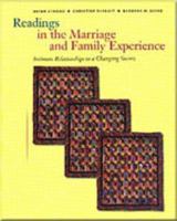 Readings in the Marriage and Family Experience 0534537634 Book Cover