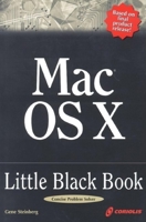 Mac OS X Version 10.1 Black Book: The Reference Guide for Power Users 1576106063 Book Cover