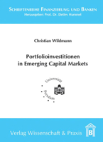 Portfolioinvestitionen in Emerging Capital Markets: Portfolioinvestitionen Im Kontext Von Entwicklungsaspekten Aufstrebender Kapitalmarkte 3896735802 Book Cover