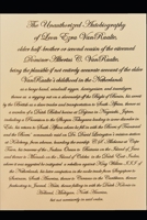 The Unauthorized Autobiography of Leon Ezra VanRaalte: older half-brother or second cousin of the esteemed Domine Albertus C. VanRaalte, being the plausible if not entirely accurate account of . . . . 107960314X Book Cover