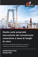 Studio sulle proprietà meccaniche del calcestruzzo cementizio a base di fanghi di calce (Italian Edition) 6207926757 Book Cover