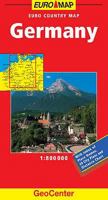 Germany GeoCenter Euro Map (GeoCenter Maps) 3829764065 Book Cover