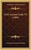 Civil Account Code V2 0548806225 Book Cover