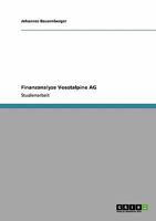 Finanzanalyse Voestalpine AG 3640391993 Book Cover