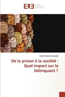 De la prison à la société: Quel impact sur le Délinquant ? 3330877839 Book Cover